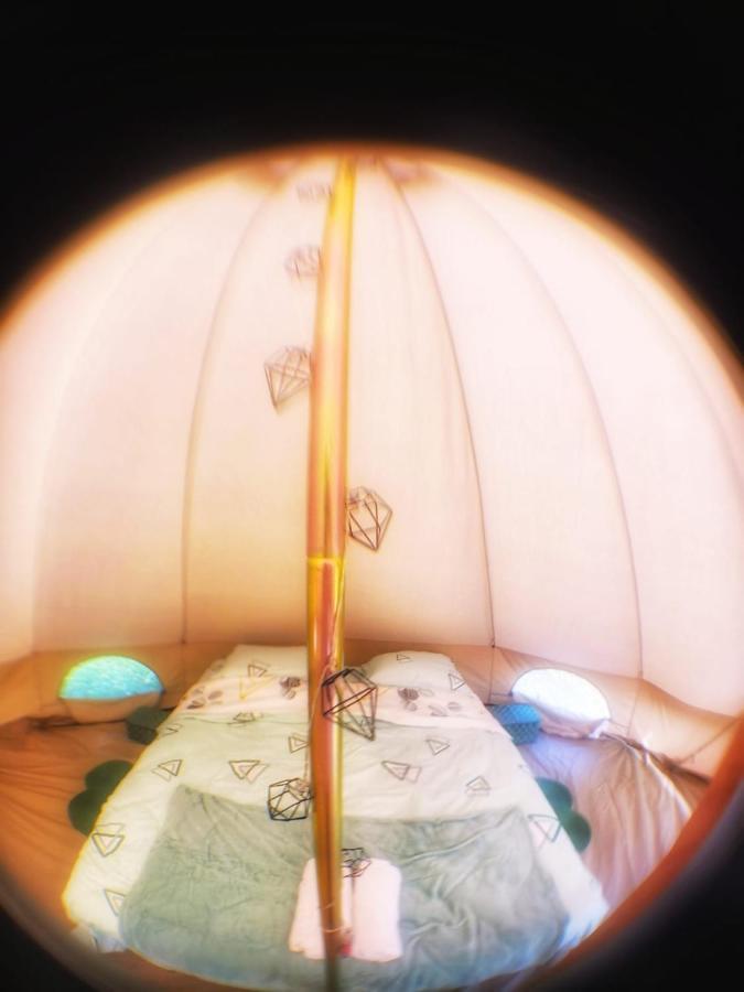Luna Rock Glamping Brezoi - Blue Scai Exterior photo